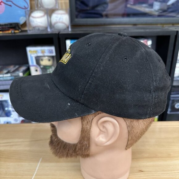 Vintage Sarnia Sting CCM Snap Back Hat Black Rare Canadian Hockey League - Picture 2 of 7